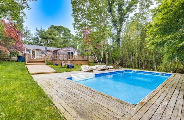 Hamptons Vacation Rental with Seasonal Pool!
