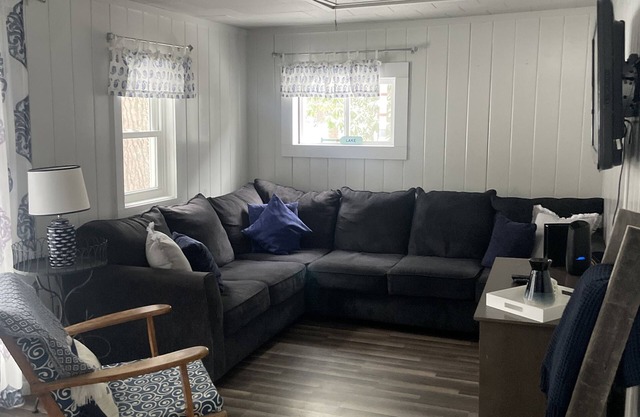 Happiness is checking into a Vrbo like this!