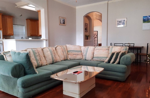 Happy man's 6-bedroom comfortable home