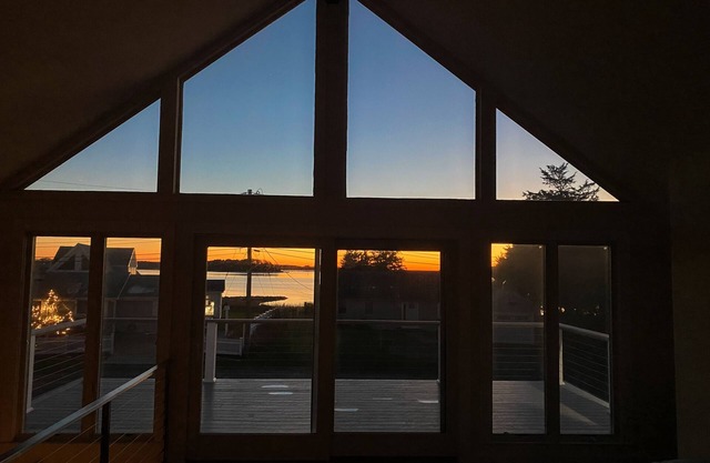 Harbor-View Home | Private Hot Tub, 2 Kayaks, Office | 4-Minute Walk to Beach