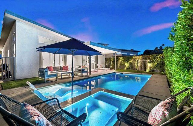 'Harlow House' Lounge poolside in Indian Wells