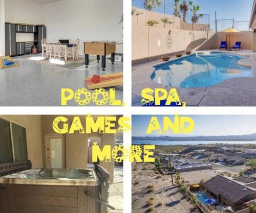 HavaCabana Pool Spa Games Lake View Garage