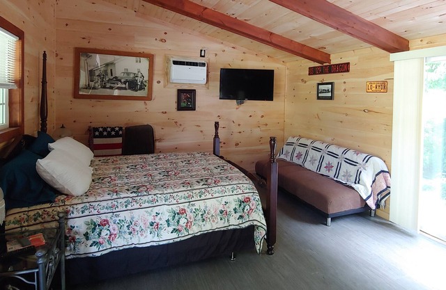 Have your own Cabin in the Mt. with a Mt.. Creek at your back porch