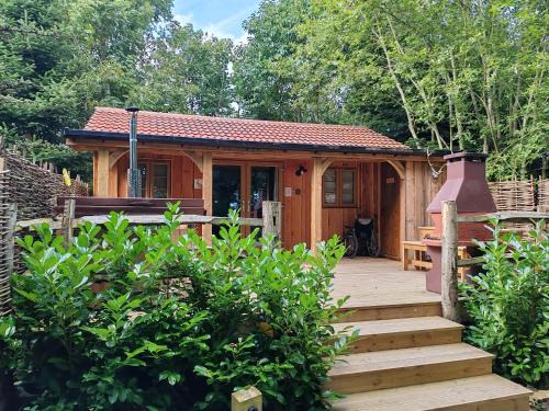 Hayne Barn Estate - 6 Luxury Lodges with private hot-tubs- 1 studio-loft without hot-tub