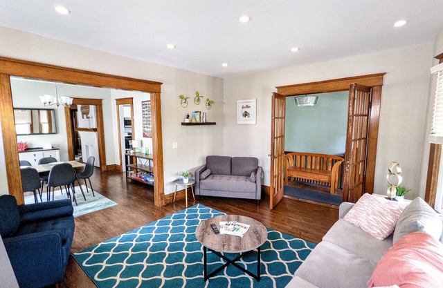 Heart of Hertel Prime Location in Buffalo with A/C and Parking!!!