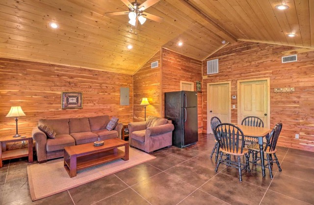 Heber Springs Cabin with Deck and River Views!
