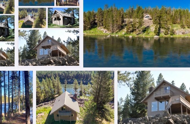 Henry's Fork Retreat, stunning river views, footpath to river