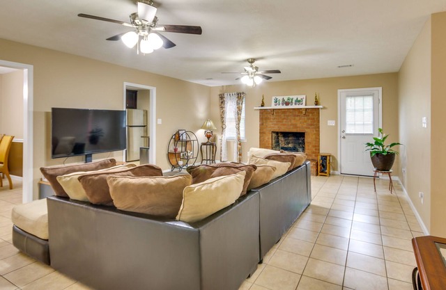 Hephzibah Vacation Rental: Patio w/ Charcoal Grill