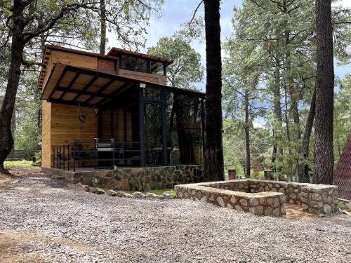 Hermosa Cabaña Inmersa en el Bosque de Tapalpa