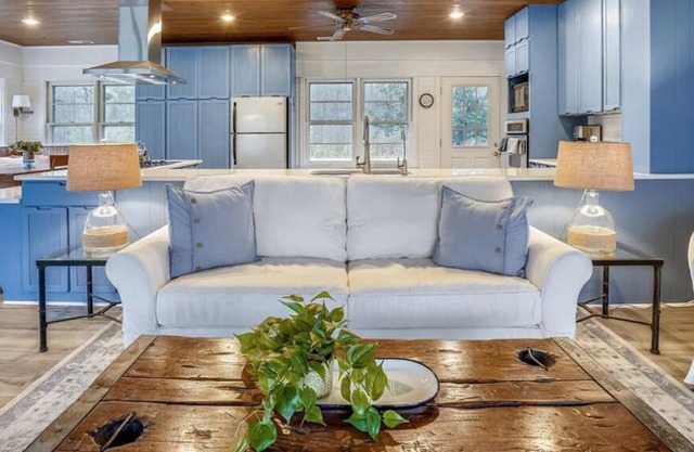 Heron There - Expansive waterfront views from the bedrooms, living room, and kit