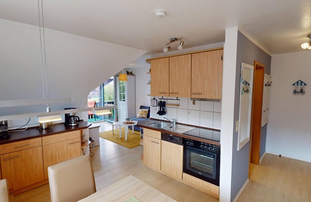 Ferienwohnung "Westwind" für 3 Gäste mit Balkon - wenige Gehminuten zur Ostsee