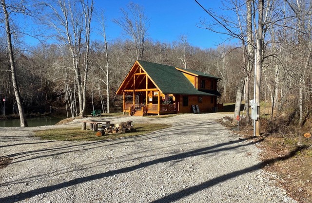 Hidden Gem- Log Cabin on 56 acres