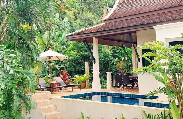 Versteck Deluxe Dschungelbungalow, privater Pool, gratis WIFI