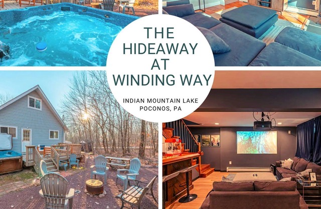 Hideaway at Winding Way>HotTub*DogFriendly*Theater