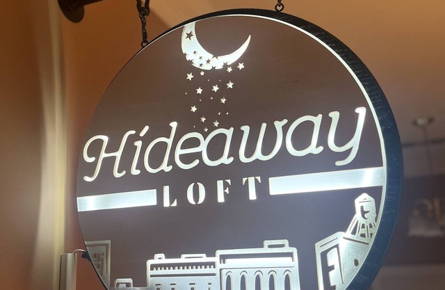 Hideaway Loft on Historic Main Street in Beautiful Brick Building.