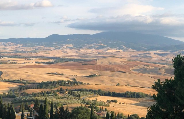 Hideaway mit Blick auf Val D'orcia