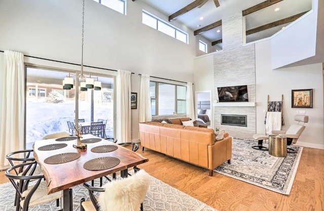 Hike and Ski Stunning Home with Hot Tub in Granby!