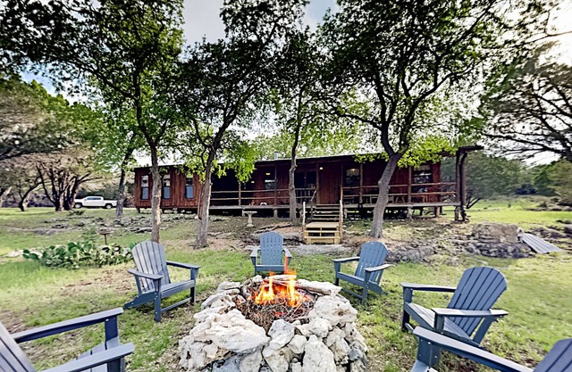 Hill Country Home with Private-Entrance Studio | Creek, Swimming, 25 Acres