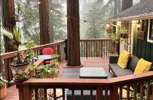 Hillside Retreat in the Redwoods w/ Hot Tub, Pet-Friendly