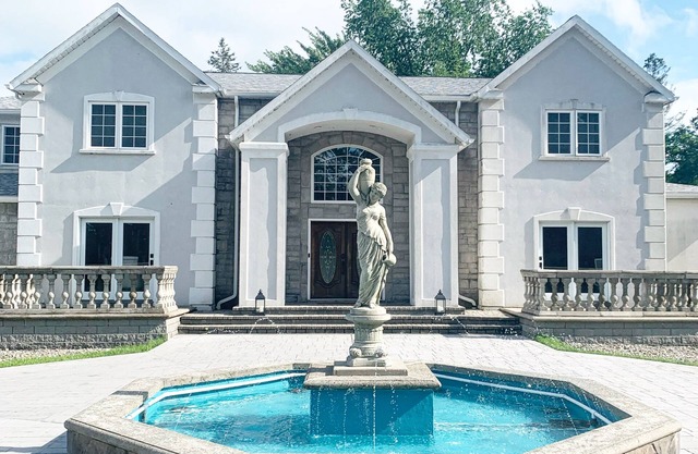 Hilltop Mansion Near Saratoga @ Rebecca's Fountain with Chef, Masseur & Fun