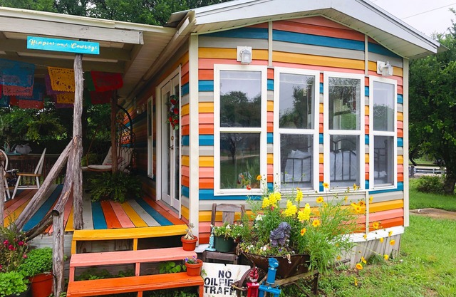 Hippies & Cowboys: Ein Schlafzimmer tinyhome 2. 6 Meilen vom Fluss Frio