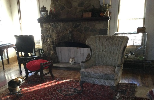 historic cabin ski retreat