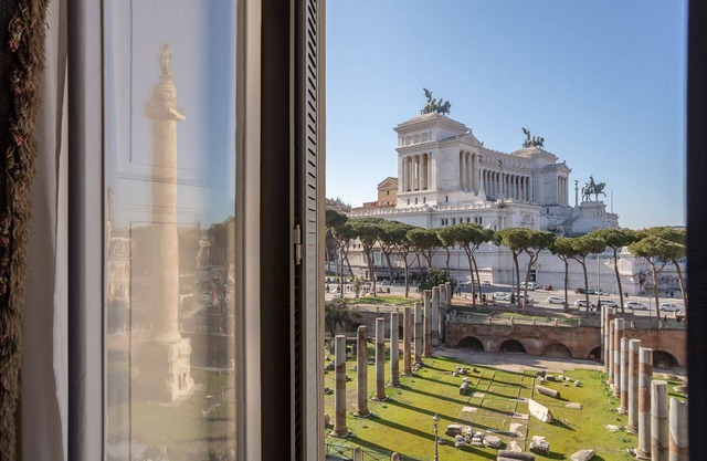 Luxuswohnung vor der Colonna Traiana
