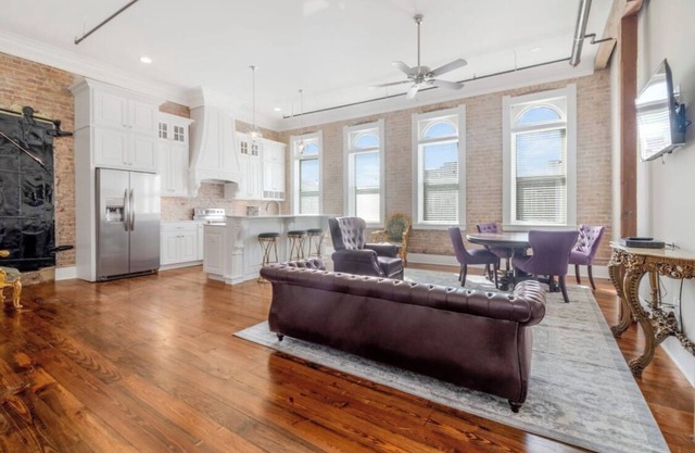 Historic downtown apartment with a view