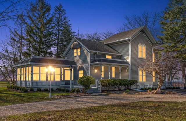 Historic Farmhouse with 157 acres- Elkhorn, WI. Featuring Horse Stable!