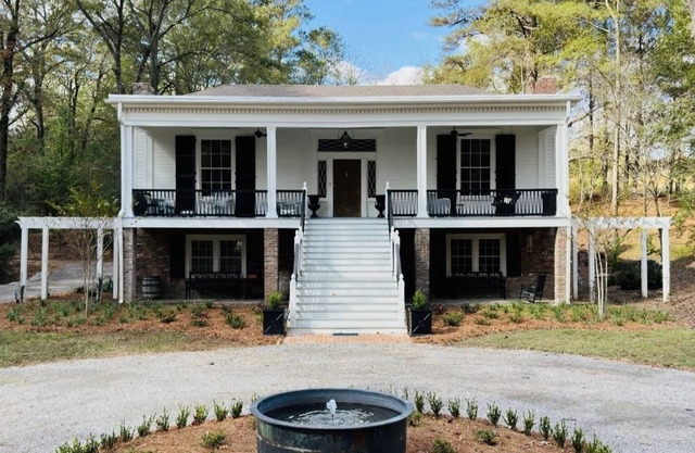 Historic home from 1835 restored with sensible modern touches.