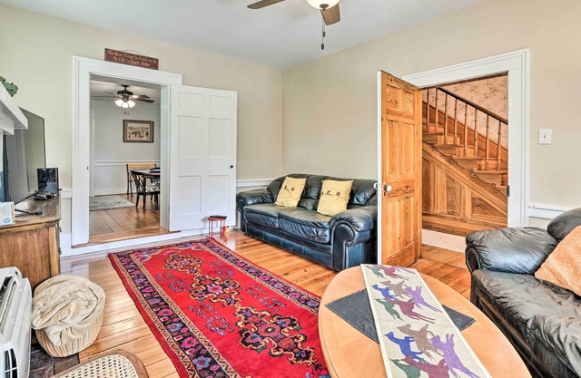 NEW! Historic Home w/ Creek: Near Edinburg Museum!