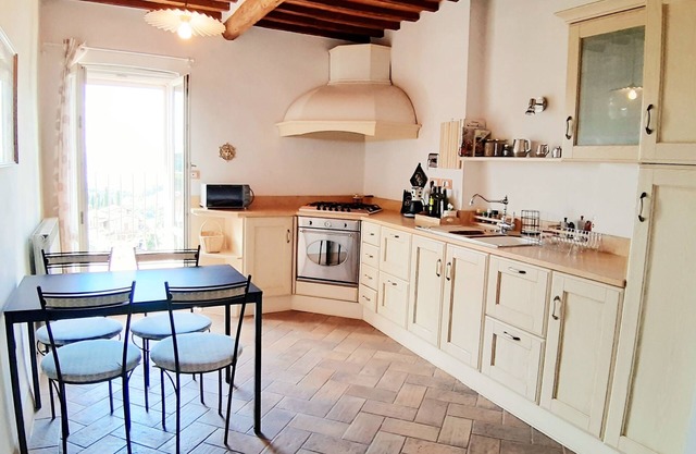 Historic house in old town with breathtaking views