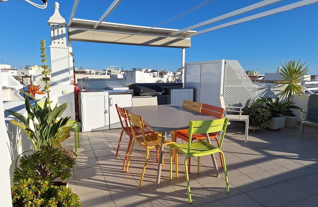 Olhão Herz, Lage Nr. 1, Panoramablick auf das Meer, 100 m vom Meer entfernt
