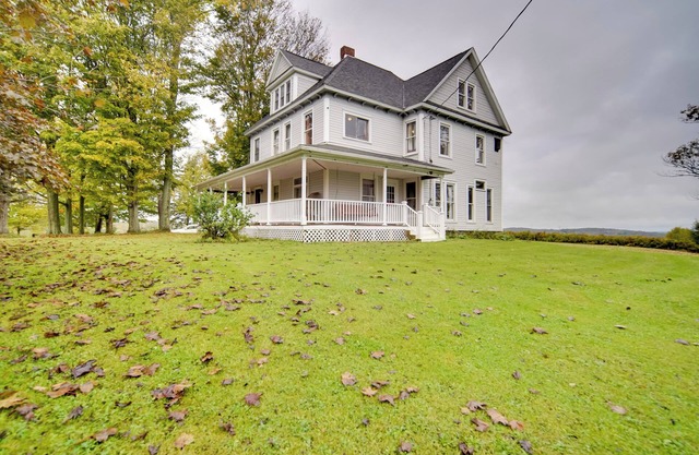 Historic Victorian Farmhouse w/ Porch & Views!