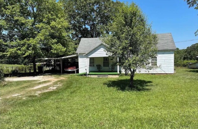 Historical farm house on beautiful pasture land