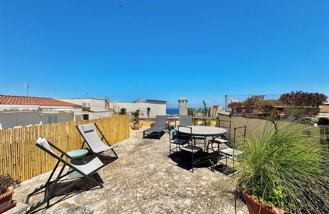 Historisches Haus mit Terrasse mit Meerblick im Herzen von Otranto