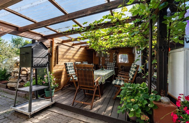 Ferienwohnung 'Gästehaus Gross' mit privater Terrasse, privatem Garten und WLAN