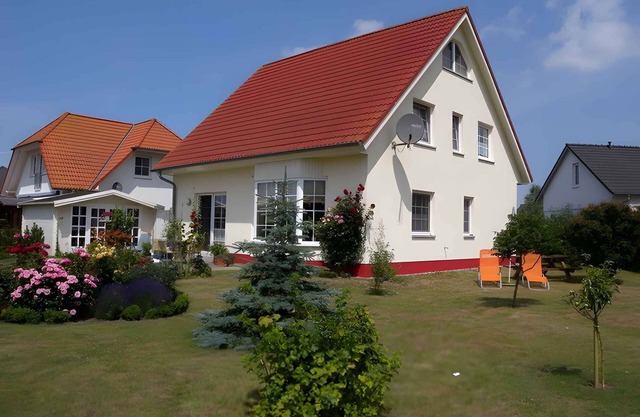 Ferienwohnung mit Garten, direkt im Kranichrastgebiet
