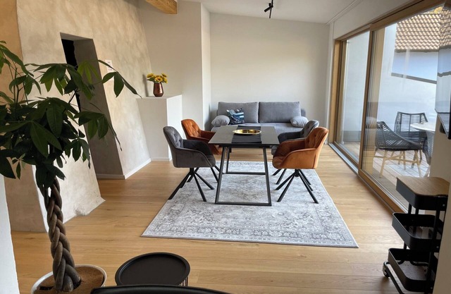 Ferienwohnung "Gasthof Alte Post - Top 8 Kapitän" mit Bergblick & WLAN