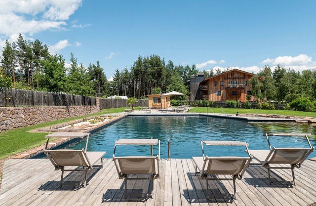 Ferienwohnung "Schartneralm Latsche" mit Bio Pool, Balkon und Sauna
