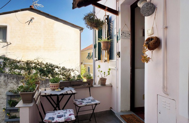 Ferienwohnung "Ca' A Riga" mit Meerblick, privater Terrasse und Klimaanlage