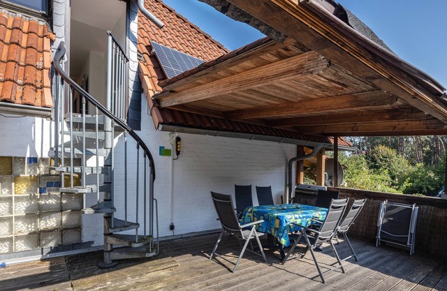 Ferienwohnung 4" mit privatem Garten, Balkon und Wi-Fi