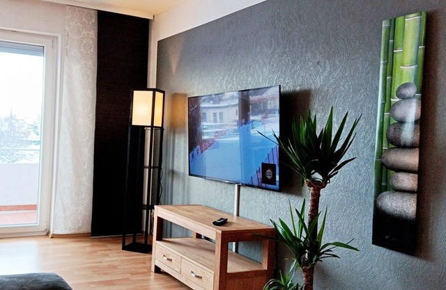 Ferienwohnung 'Abendsonne Obergeschoss Mit Balkon' mit Balkon und WLAN