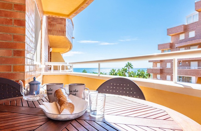 Ferienwohnung "Acapulco 3" mit Meerblick und WLAN