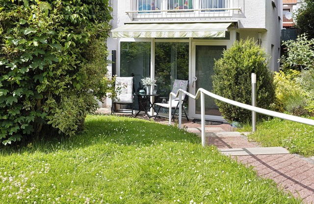 Ferienwohnung An Der Dönche" mit privater Terrasse, privatem Garten und WLAN