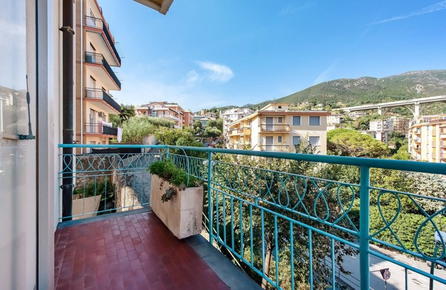 Holiday Apartment "Buonarroti - Arenzanohost" with Balcony & Wi-Fi