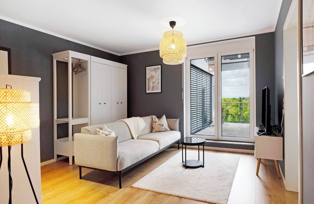 Ferienwohnung "B5" mit Bergblick, Balkon und WLAN
