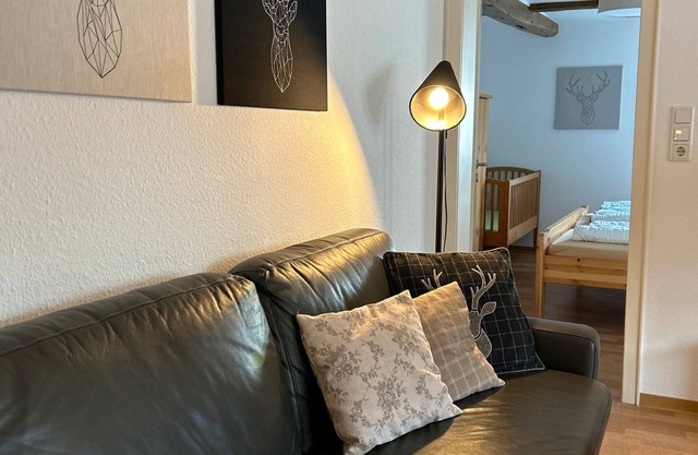 Ferienwohnung '4, 53qm' mit gemeinsamer Terrasse, gemeinsamem Garten und Wi-Fi