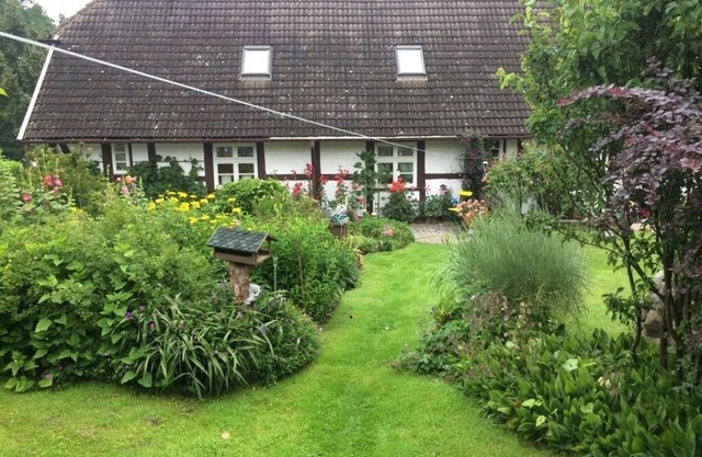Ferienwohnung 'Fachwerkferienhaus' mit Seeblick, Terrasse und WLAN