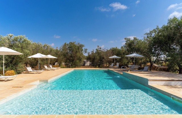 Ferienwohnung "Domus Mea Salento Arazzo Verde" mit Gemeinschaftspool, Gemeinschaftsterrasse und WLAN